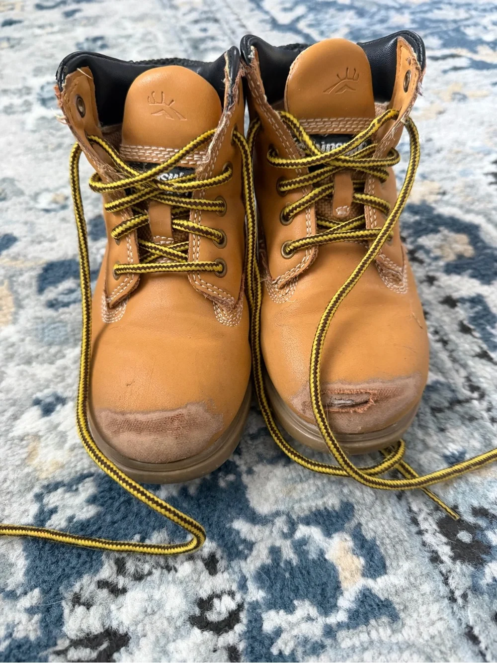 Kids Thinsulate Work-Style Lace-Up Boots size 10